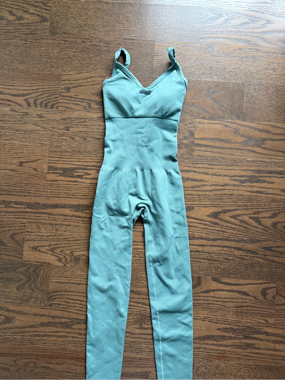 Women’s Teal Seamless Supportive Jumpsuit